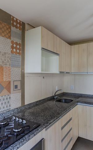 Apartamento para alugar com 72m², 3 quartos e 2 vagas Apartamento para alugar com 72m², 3 quartos e 2 vagasCozinha e Área de Serviço