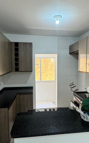Apartamento para alugar com 60m², 2 quartos e 1 vaga Apartamento para alugar com 60m², 2 quartos e 1 vagaCozinha - Armários