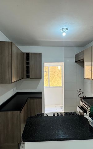 Apartamento para alugar com 60m², 2 quartos e 1 vaga Apartamento para alugar com 60m², 2 quartos e 1 vagaDetalhe da cozinha