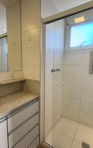 Apartamento para alugar com 125m², 3 quartos e 2 vagas Apartamento para alugar com 125m², 3 quartos e 2 vagasBanheiro