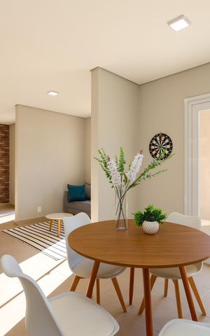 Apartamento para alugar com 48m², 2 quartos e 1 vaga