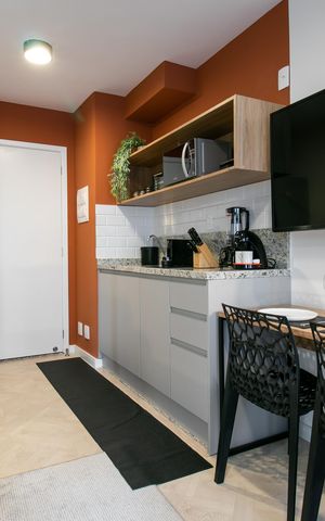 Apartamento à venda com 25m², 1 quarto e sem vaga Apartamento à venda com 25m², 1 quarto e sem vagaCozinha