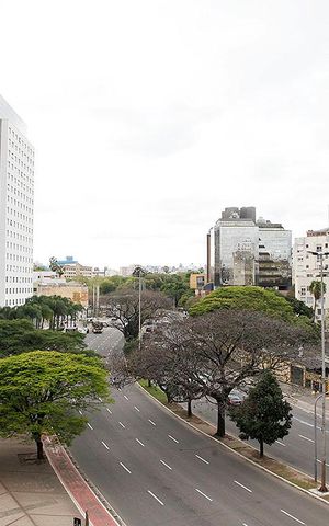 Apartamento para alugar com 43m², 1 quarto e 1 vagaVaranda - Vista