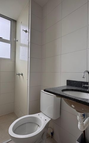 Apartamento à venda com 44m², 2 quartos e 1 vagaBanheiro - Social