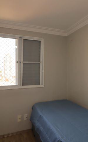 Apartamento à venda com 51m², 2 quartos e 1 vagaQuarto 2