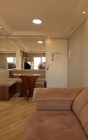 Apartamento à venda com 51m², 2 quartos e 1 vagaSala