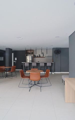 Apartamento para alugar com 42m², 2 quartos e 1 vagaÁrea comum - Salão de festas