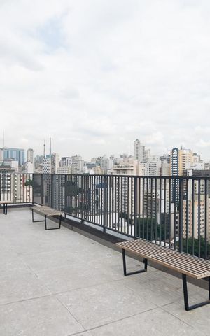 Studio à venda com 24m², 1 quarto e sem vaga
