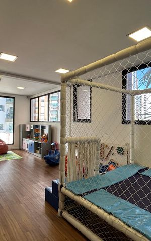 Apartamento para alugar com 186m², 3 quartos e 4 vagas Apartamento para alugar com 186m², 3 quartos e 4 vagasBrinquedoteca