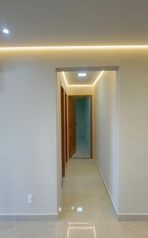 Apartamento para alugar com 60m², 2 quartos e 1 vaga Apartamento para alugar com 60m², 2 quartos e 1 vagaDetalhe corredor
