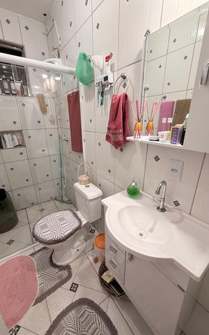 Casa à venda com 125m², 2 quartos e 3 vagasBanheiro Social