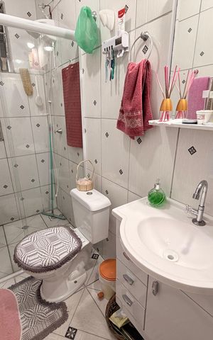 Casa à venda com 125m², 2 quartos e 3 vagasBanheiro Social