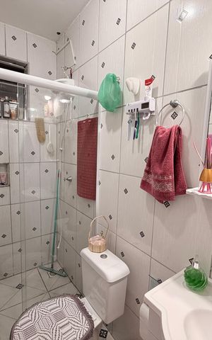 Casa à venda com 125m², 2 quartos e 3 vagasBanheiro Social