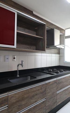 Apartamento à venda com 51m², 2 quartos e 1 vagaCozinha 