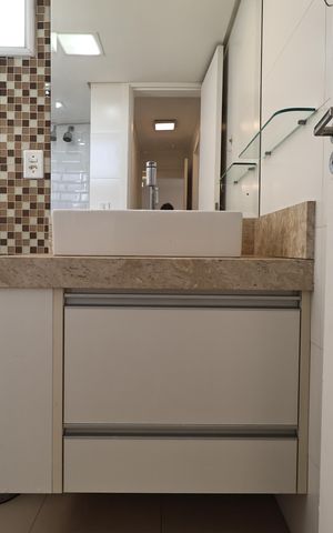 Apartamento à venda com 51m², 2 quartos e 1 vagaBanheiro 
