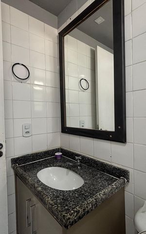 Apartamento para alugar com 48m², 2 quartos e 1 vaga Apartamento para alugar com 48m², 2 quartos e 1 vagaBanheiro