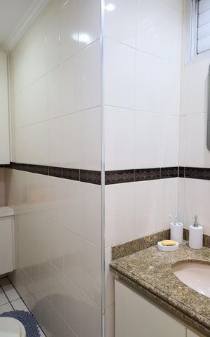 Apartamento para alugar com 116m², 3 quartos e 2 vagasBanheiro 2