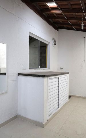 Casa de condomínio à venda com 120m², 2 quartos e 2 vagas Casa de condomínio à venda com 120m², 2 quartos e 2 vagasÁrea de Serviço e Churrasqueira