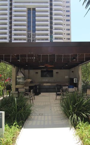 Apartamento à venda com 115m², 3 quartos e 2 vagasChurrasqueira