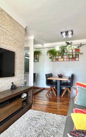 Apartamento à venda com 64m², 2 quartos e 2 vagasSala