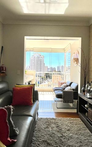 Apartamento à venda com 64m², 2 quartos e 2 vagasSala