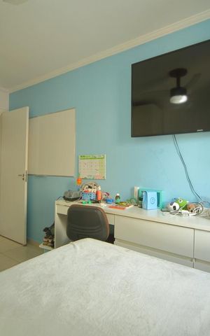 Casa de condomínio à venda com 115m², 4 quartos e 2 vagasQuarto 2 