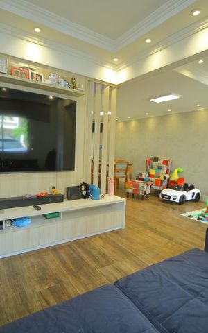 Casa de condomínio à venda com 115m², 4 quartos e 2 vagasSala