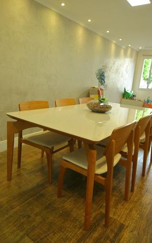 Casa de condomínio à venda com 115m², 4 quartos e 2 vagasSala