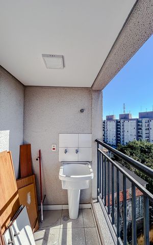 Studio para alugar com 24m², 1 quarto e sem vagaÁrea de Serviço
