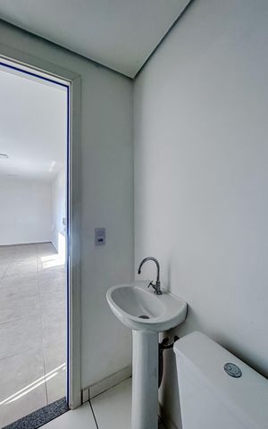 Studio para alugar com 24m², 1 quarto e sem vagaBanheiro