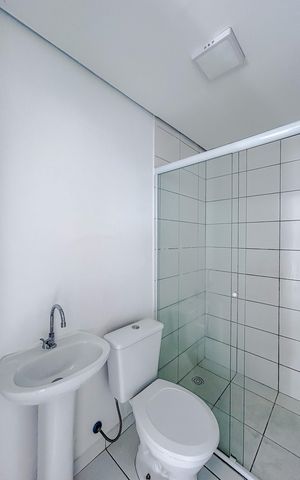 Studio para alugar com 24m², 1 quarto e sem vagaBanheiro