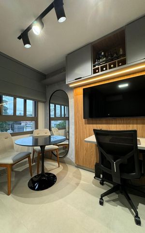 Apartamento para alugar com 25m², 1 quarto e sem vaga Apartamento para alugar com 25m², 1 quarto e sem vagaÁrea externa