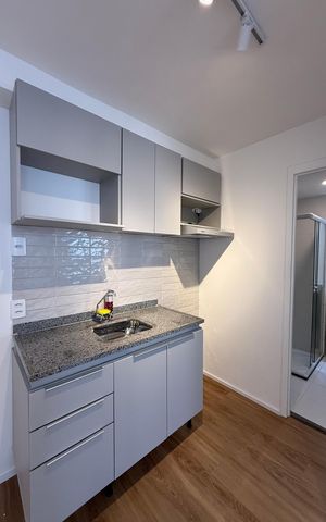 Apartamento para alugar com 25m², 1 quarto e sem vaga