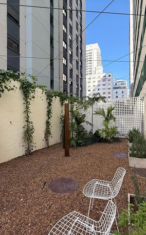 Apartamento para alugar com 25m², 1 quarto e sem vaga