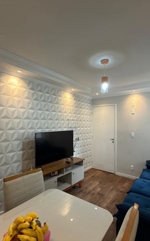 Apartamento à venda com 47m², 2 quartos e 1 vaga Apartamento à venda com 47m², 2 quartos e 1 vagaSala