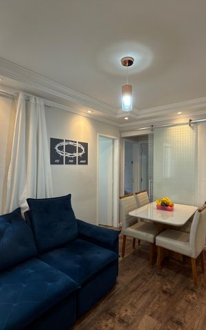 Apartamento à venda com 47m², 2 quartos e 1 vaga Apartamento à venda com 47m², 2 quartos e 1 vagaSala