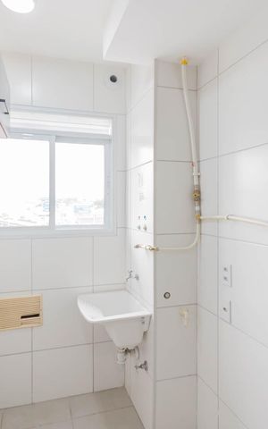 Apartamento à venda com 42m², 2 quartos e sem vagaCozinha e Área de Serviço