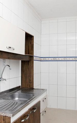 Apartamento à venda com 45m², 1 quarto e 1 vagaCozinha + Área de Serviço