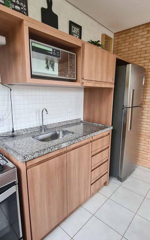 Apartamento à venda com 44m², 2 quartos e 1 vaga