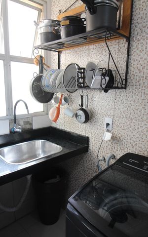 Apartamento à venda com 69m², 3 quartos e 1 vagaCozinha e Área de Serviço