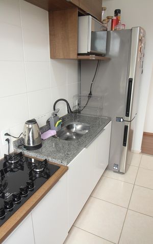 Apartamento para alugar com 53m², 2 quartos e 1 vagaCozinha e Área de Serviço