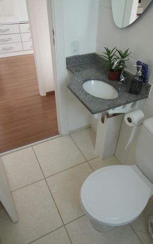 Apartamento para alugar com 53m², 2 quartos e 1 vagaBanheiro