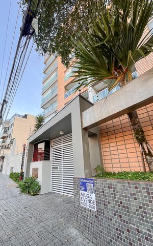 Apartamento para alugar com 102m², 3 quartos e 2 vagasFachada + plaquinha
