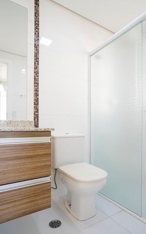 Apartamento para alugar com 102m², 3 quartos e 2 vagasBanheiro da suíte