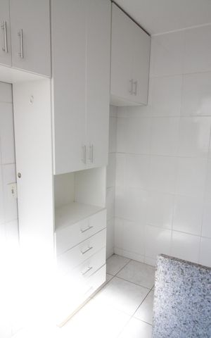 Apartamento para alugar com 60m², 2 quartos e 1 vagaCozinha e Área de Serviço