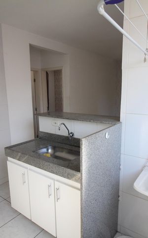 Apartamento para alugar com 60m², 2 quartos e 1 vagaCozinha e Área de Serviço