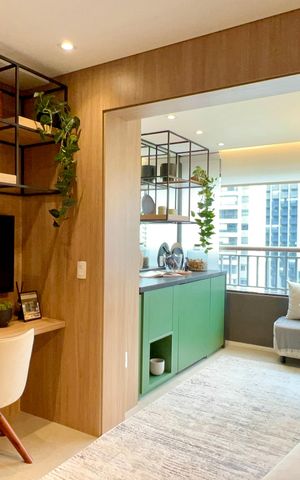 Apartamento à venda com 44m², 1 quarto e 1 vaga Apartamento à venda com 44m², 1 quarto e 1 vagaSala