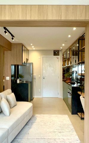 Apartamento à venda com 44m², 1 quarto e 1 vaga Apartamento à venda com 44m², 1 quarto e 1 vagaVaranda