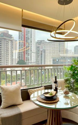 Apartamento à venda com 44m², 1 quarto e 1 vaga Apartamento à venda com 44m², 1 quarto e 1 vagaVaranda