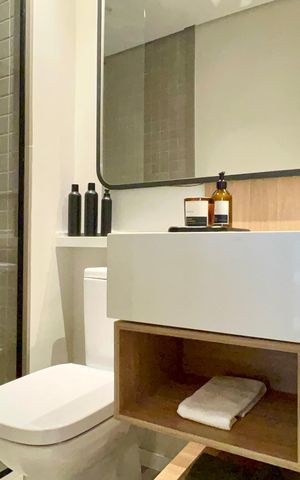 Apartamento à venda com 44m², 1 quarto e 1 vaga Apartamento à venda com 44m², 1 quarto e 1 vagaBanheiro da Suíte